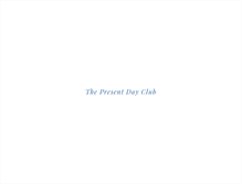 Tablet Screenshot of presentdayclub.org